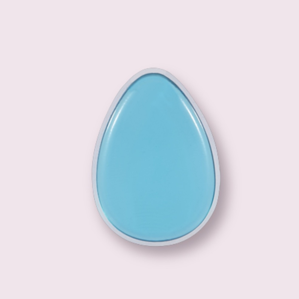 Blue Silicone Makeup Sponge